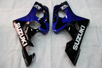 2004-2005 Fairings Suzuki GSXR 600 750 Blue Black GSXR Generic