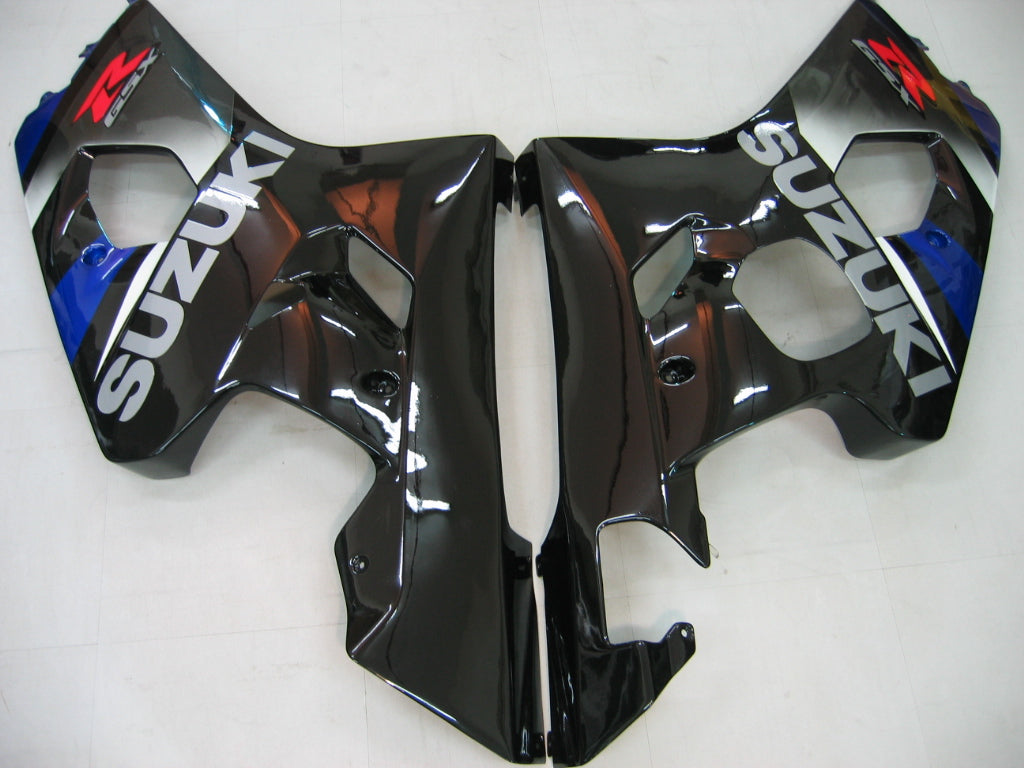 2004-2005 Fairings Suzuki GSXR 600 750 Blue Black Silver GSXR Generic