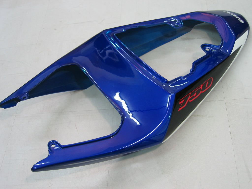 2004-2005 Fairings Suzuki GSXR 600 750 Blue Black Silver GSXR Generic