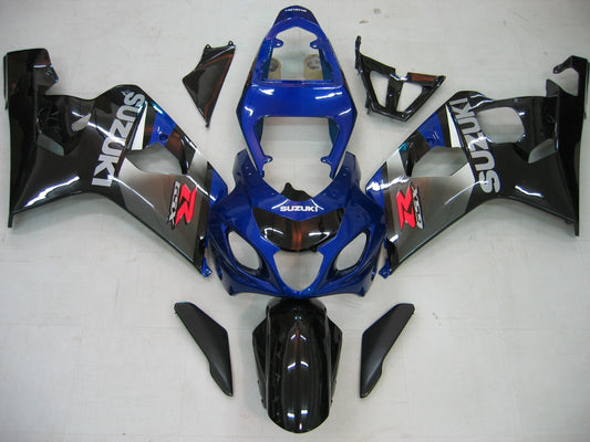 2004-2005 Fairings Suzuki GSXR 600 750 Blue Black Silver GSXR Generic