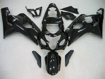 2004-2005 Fairings Suzuki GSXR 600 750 All Black GSXR Generic
