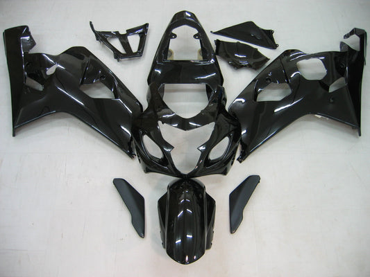 2004-2005 Fairings Suzuki GSXR 600 750 All Black GSXR Generic