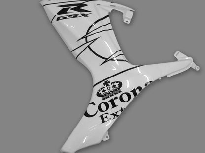 2006-2007 Fairings Suzuki GSXR 600 750 White Black Alstare Corona Generic