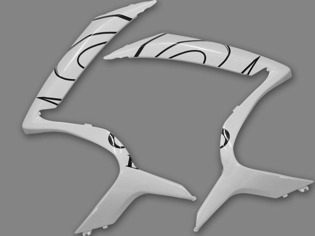 2006-2007 Fairings Suzuki GSXR 600 750 White Black Alstare Corona Generic