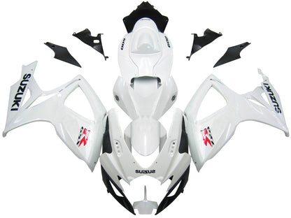 2006-2007 Fairings Suzuki GSXR 600 750 White GSXR  Generic