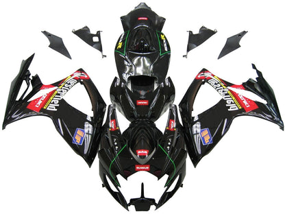 2006-2007 Fairings Suzuki GSXR 600 750 Black Chesterfield Suzuki Generic