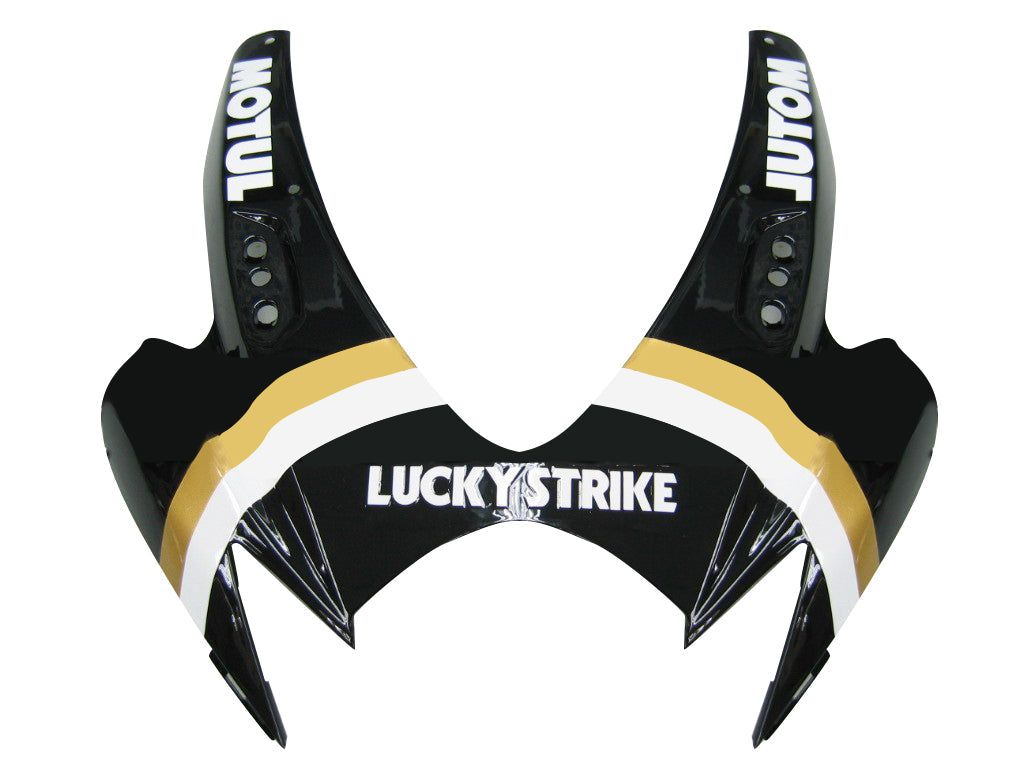 2006-2007 Fairings Suzuki GSXR 600 750 Black Gold Lucky Strike Generic