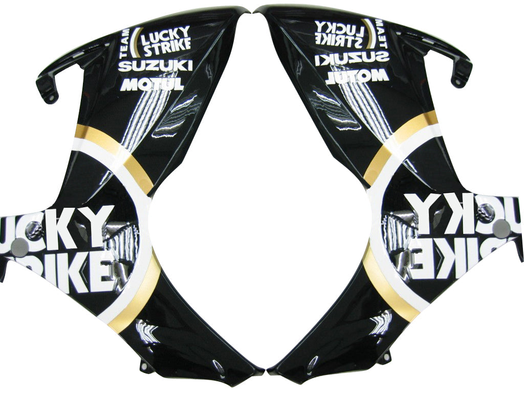 2006-2007 Fairings Suzuki GSXR 600 750 Black Gold Lucky Strike Generic