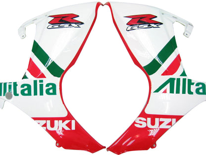 2006-2007 Fairings Suzuki GSXR 600 750 White Red Green Alitalia Generic