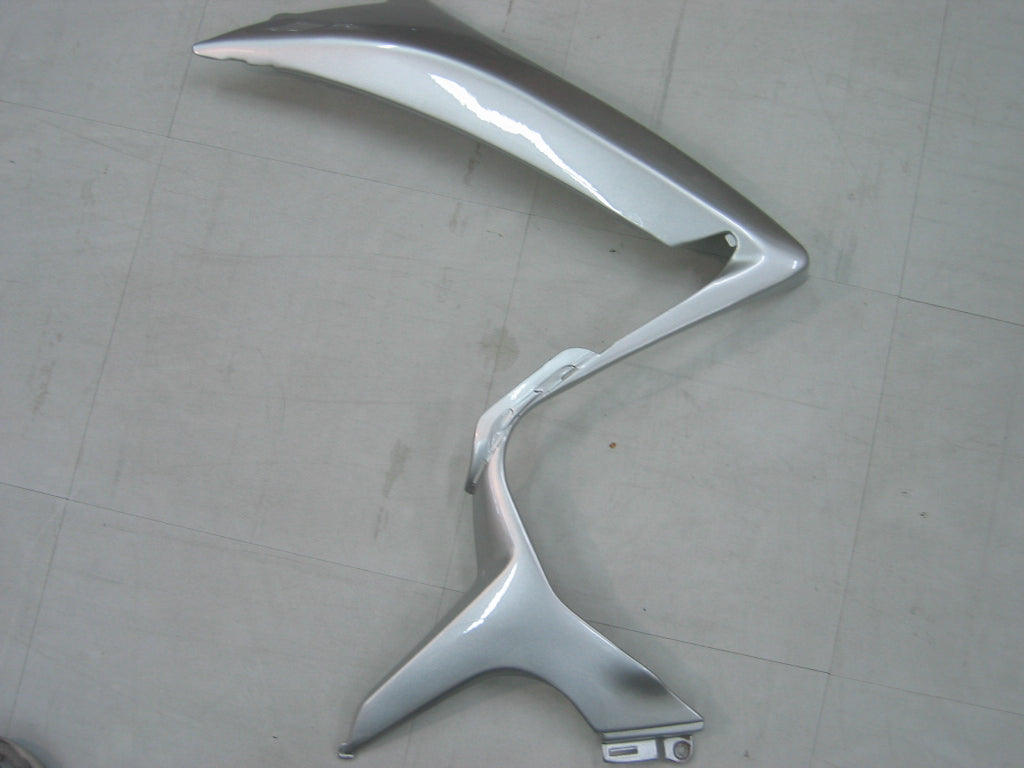 2006-2007 Fairings Suzuki GSXR 600 750 Silver & Black GSXR Generic