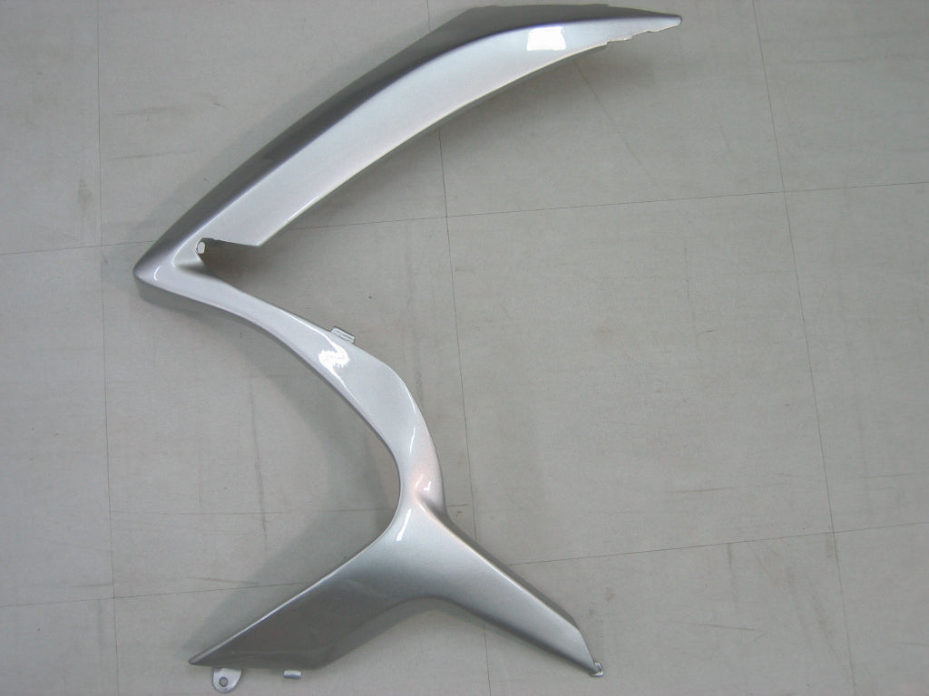 2006-2007 Fairings Suzuki GSXR 600 750 Silver & Black GSXR Generic