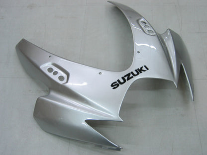 2006-2007 Fairings Suzuki GSXR 600 750 Silver & Black GSXR Generic