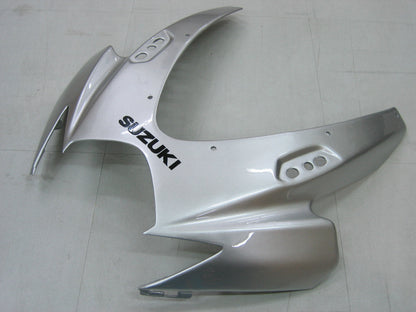 2006-2007 Fairings Suzuki GSXR 600 750 Silver & Black GSXR Generic