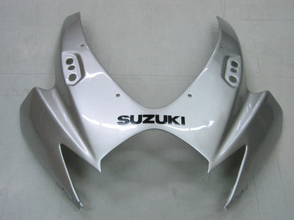 2006-2007 Fairings Suzuki GSXR 600 750 Silver & Black GSXR Generic