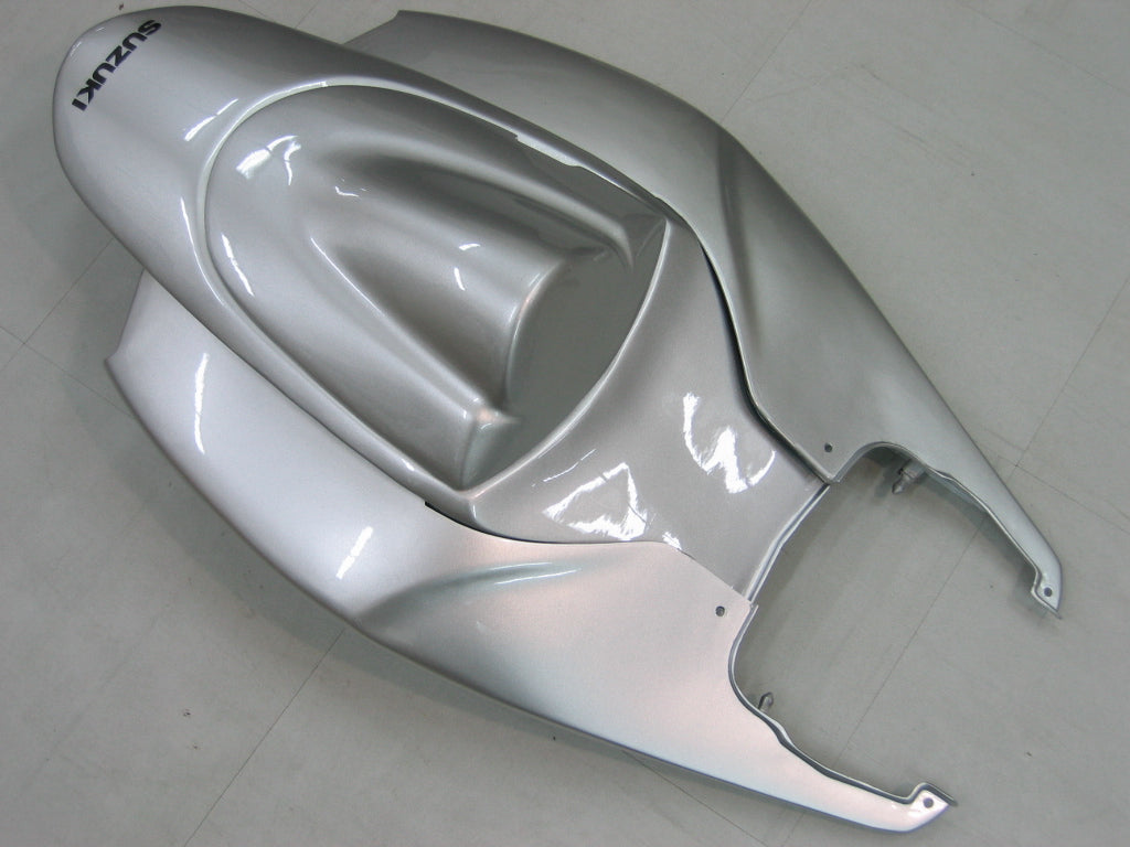 2006-2007 Fairings Suzuki GSXR 600 750 Silver & Black GSXR Generic