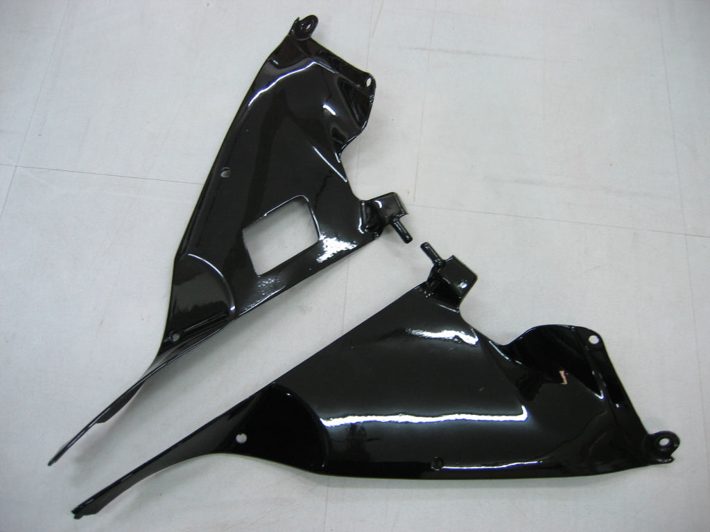 2006-2007 Fairings Suzuki GSXR 600 750 Silver & Black GSXR Generic