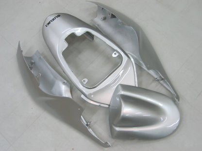 2006-2007 Fairings Suzuki GSXR 600 750 Silver & Black GSXR Generic