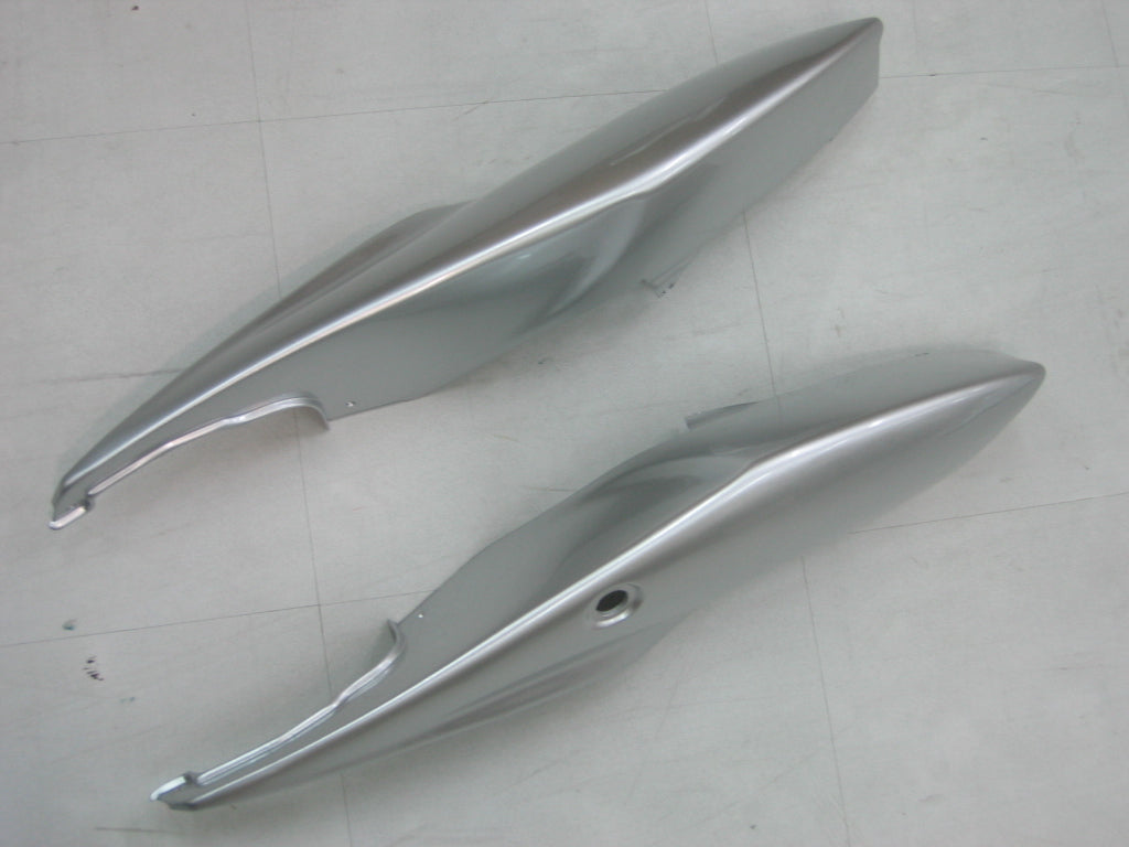 2006-2007 Fairings Suzuki GSXR 600 750 Silver & Black GSXR Generic