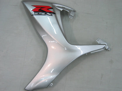 2006-2007 Fairings Suzuki GSXR 600 750 Silver & Black GSXR Generic