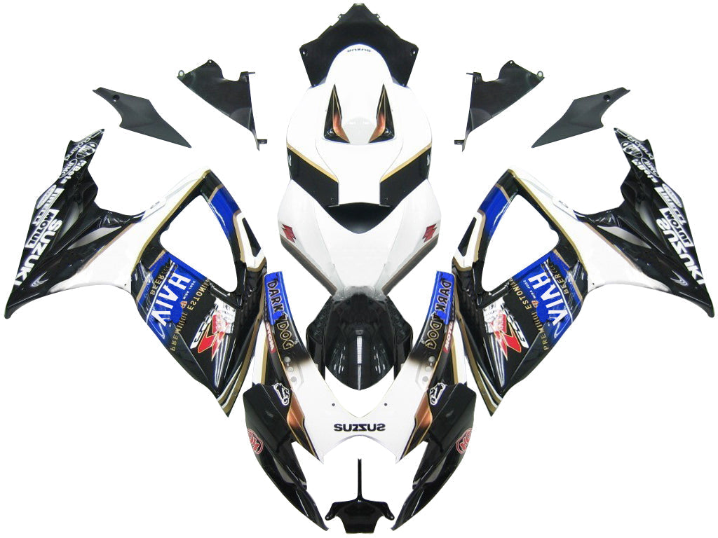 2006-2007 Fairings Suzuki GSXR 600 750 Black Blur Viru Beer Generic