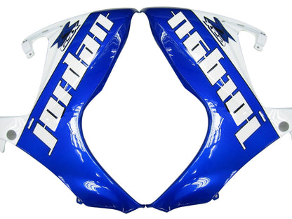2006-2007 Fairings Suzuki GSXR 600 750 White & Blue Jordan Generic
