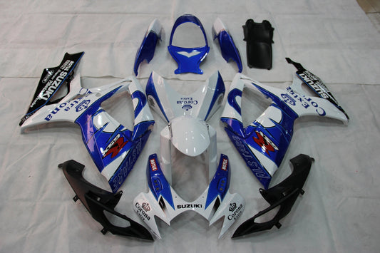 2006-2007 Fairings Suzuki GSXR 600 750 White Blue Corona Generic