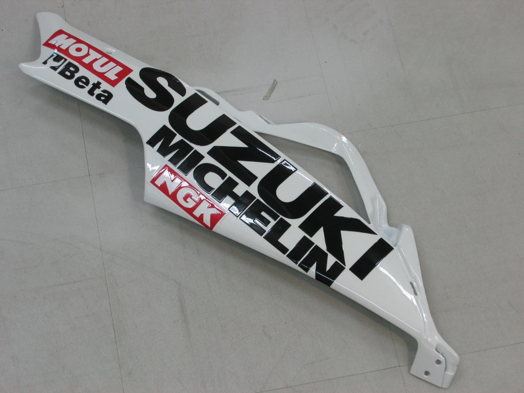 2006-2007 Fairings Suzuki GSXR 600 750 White Red Lucky Strike Generic