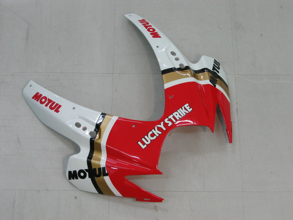 2006-2007 Fairings Suzuki GSXR 600 750 White Red Lucky Strike Generic
