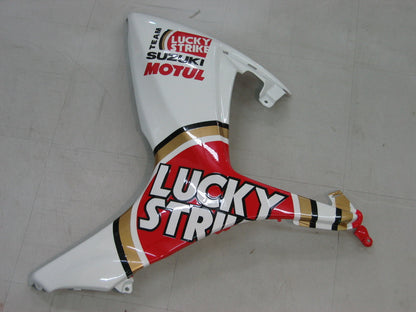2006-2007 Fairings Suzuki GSXR 600 750 White Red Lucky Strike Generic