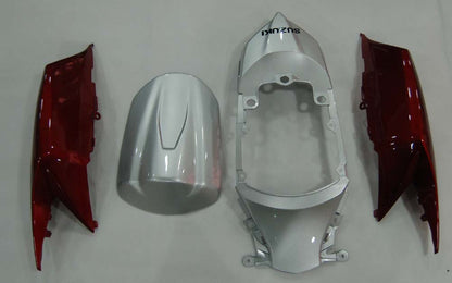 2008-2010 Fairings Suzuki GSXR 600 750 Silver Red GSXR Generic