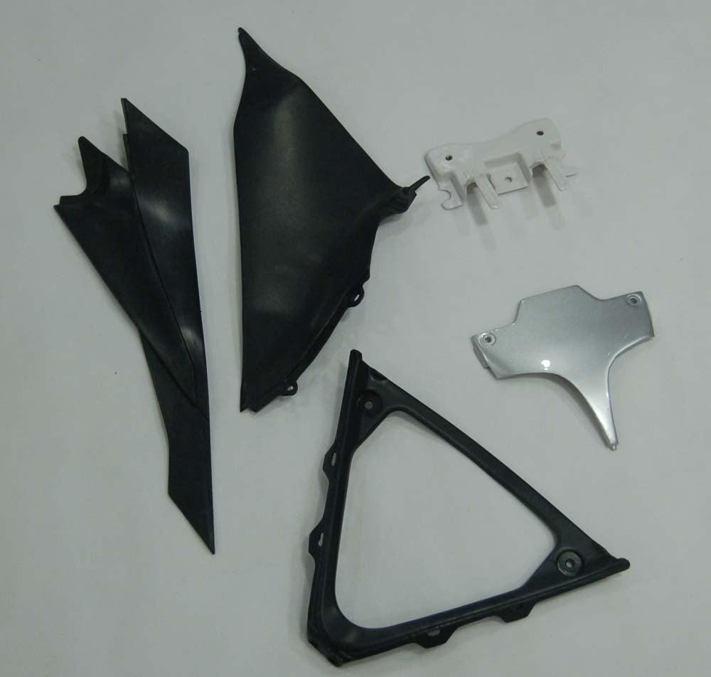 2008-2010 Fairings Suzuki GSXR 600 750 Silver Red GSXR Generic
