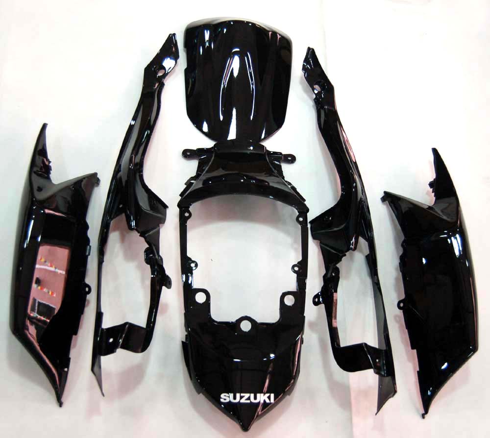 2008-2010 Fairings Suzuki GSXR 600 750 Black & Green Flame GSXR Generic