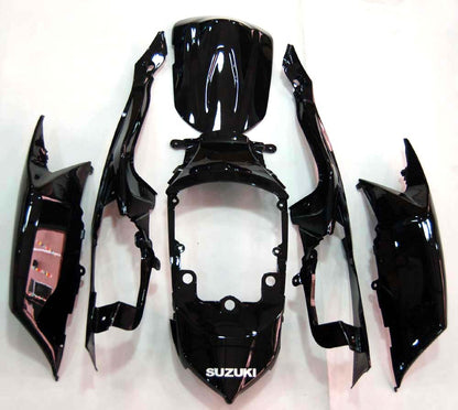 2008-2010 Fairings Suzuki GSXR 600 750 Black & Green Flame GSXR Generic