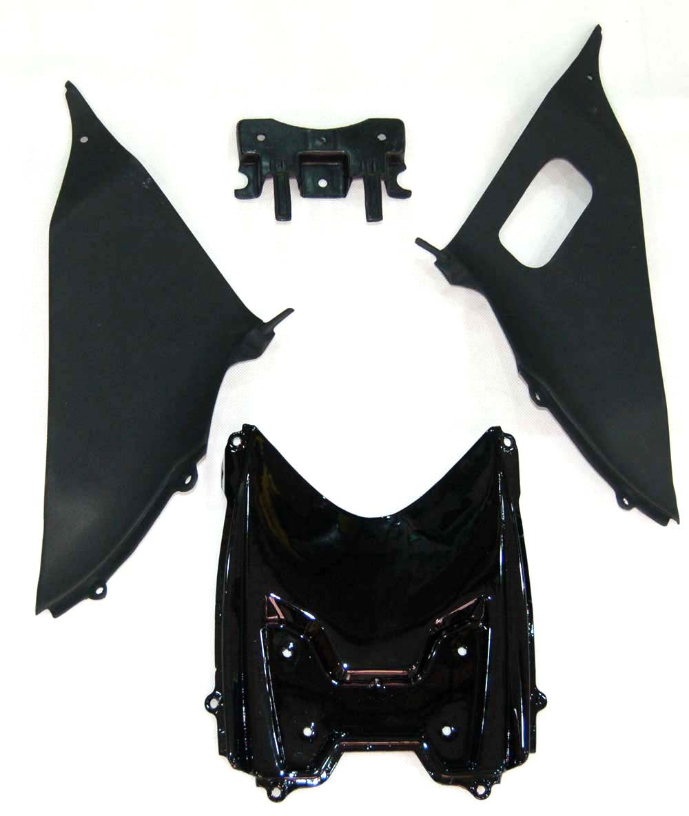 2008-2010 Fairings Suzuki GSXR 600 750 Black & Green Flame GSXR Generic