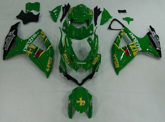 2008-2010 Fairings Suzuki GSXR 600 750 Green Rizla Generic