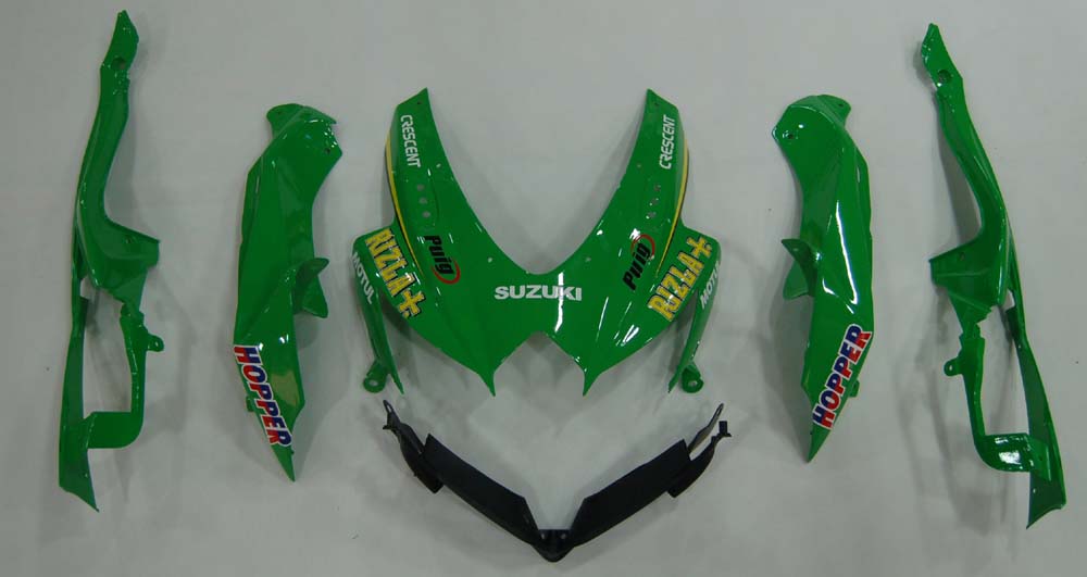 2008-2010 Fairings Suzuki GSXR 600 750 Green Rizla Generic