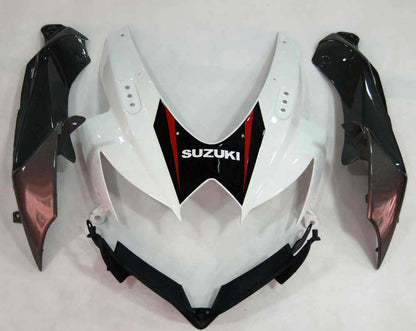2008-2010 Fairings Suzuki GSXR 600 750 White & Silver GSXR Generic
