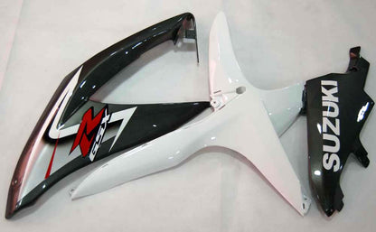 2008-2010 Fairings Suzuki GSXR 600 750 White & Silver GSXR Generic