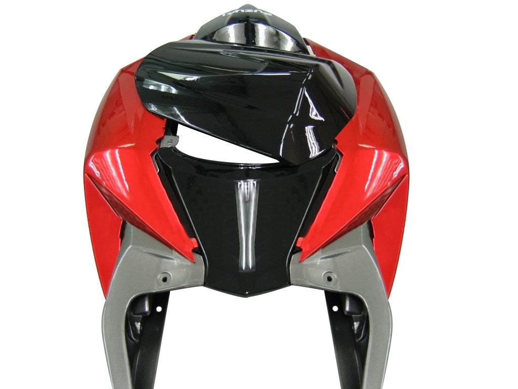 2008-2010 Fairings Suzuki GSXR 600 750 Black Red Silver Generic
