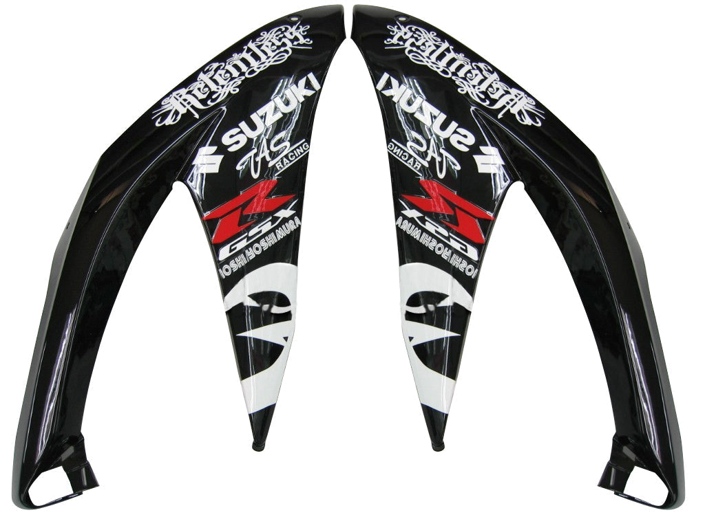 2008-2010 Fairings Suzuki GSXR 600 750 Black Red Relentless Generic