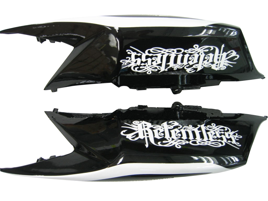 2008-2010 Fairings Suzuki GSXR 600 750 Black Red Relentless Generic