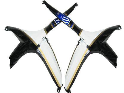 2008-2010 Fairings Suzuki GSXR 600 750 Black White Suzuki Generic