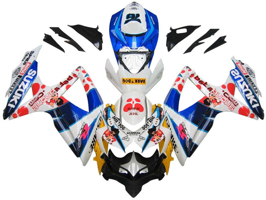 2008-2010 Fairings Suzuki GSXR 600 750 Multi-Color pepephone Generic