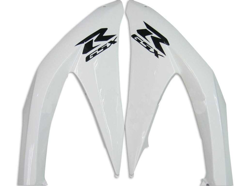 2008-2010 Fairings Suzuki GSXR 600 750 White Black GSXR Generic