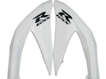 2008-2010 Fairings Suzuki GSXR 600 750 White Black GSXR Generic