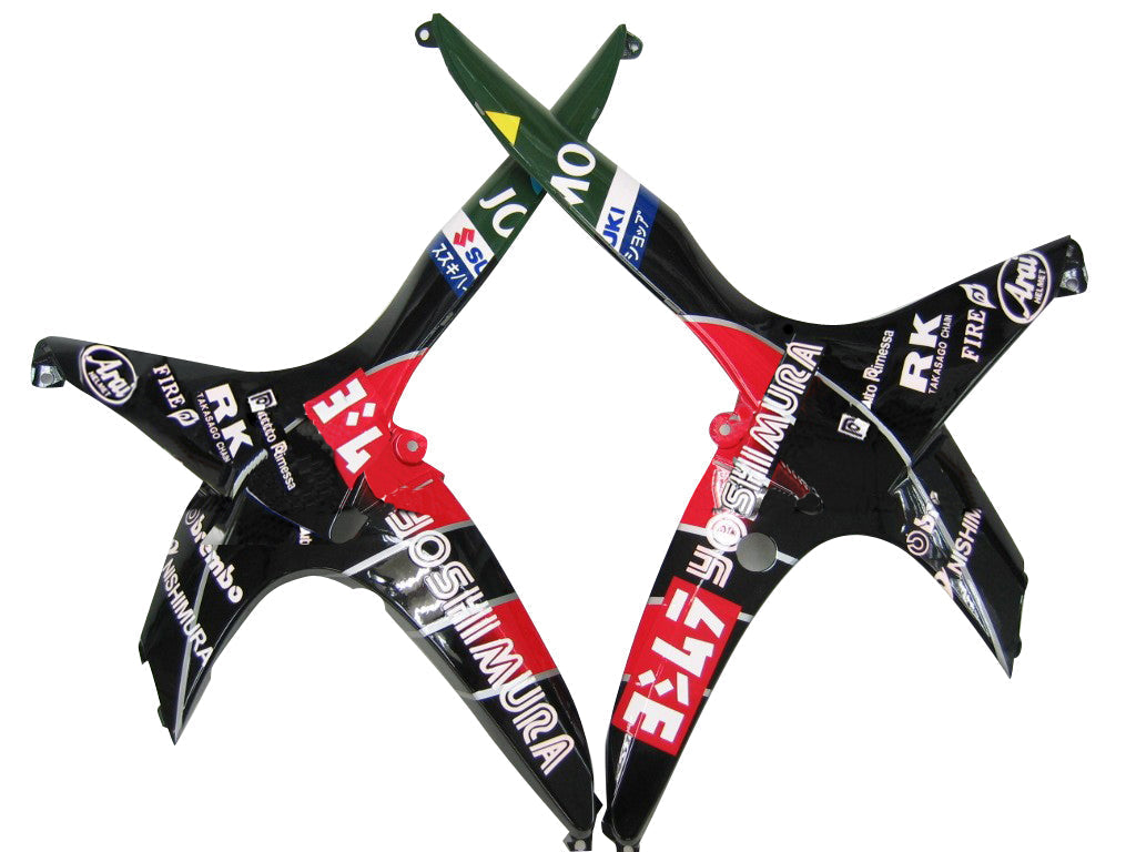 2008-2010 Fairings Suzuki GSXR 600 750 Red Black No.34 Suzuki  Generic