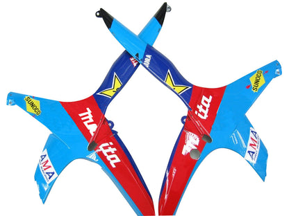 2008-2010 Fairings Suzuki GSXR 600 750 Blue Rockstar Malkita  Generic