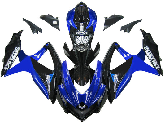 2008-2010 Fairings Suzuki GSXR 600 750 Blue Black GSXR  Generic