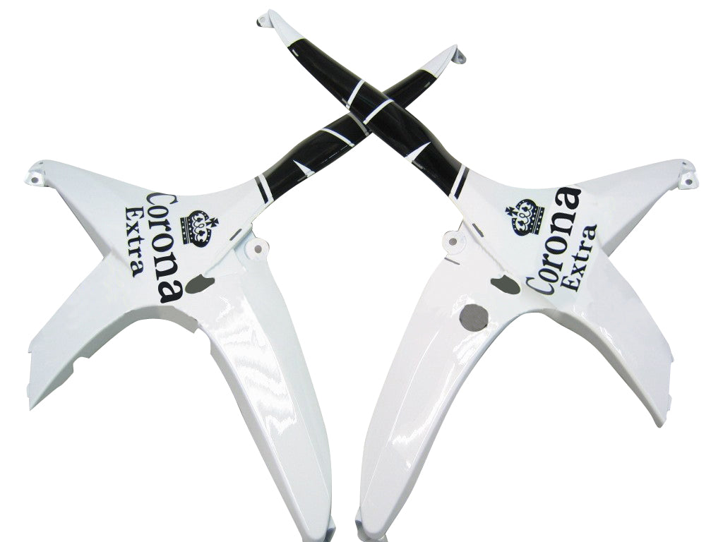 2008-2010 Fairings Suzuki GSXR 600 750 Black White Alstare Corona Generic