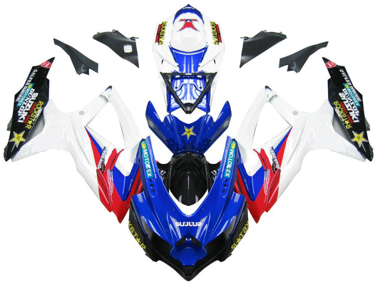 2008-2010 Fairings Suzuki GSXR 600 750 Blue Red White GSXR Generic